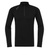 R5 Merino Zip Shirt Long Men | black