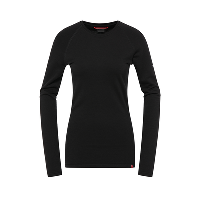 R5 Merino Shirt Long Women | black