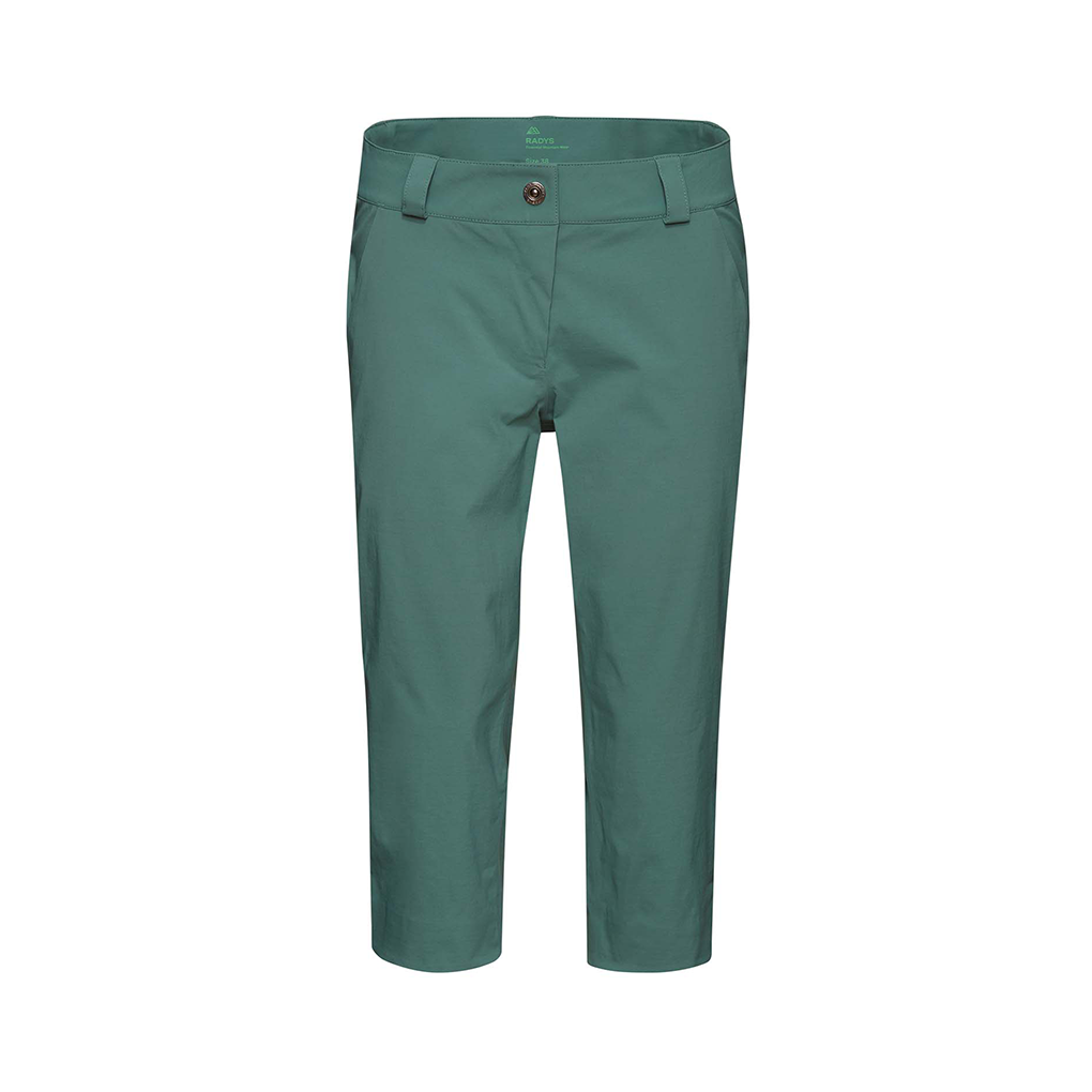 R2 Travel Softshell 3/4 Pants Women | spruce