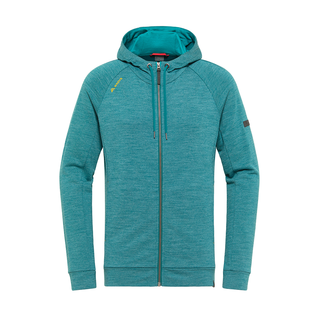 R4 Light Merino Hoody Jacket Men | deep teal