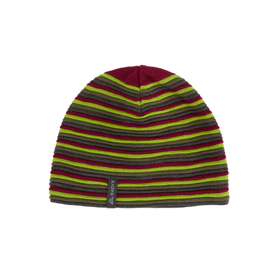 RA Striped Beanie Unisex | granite