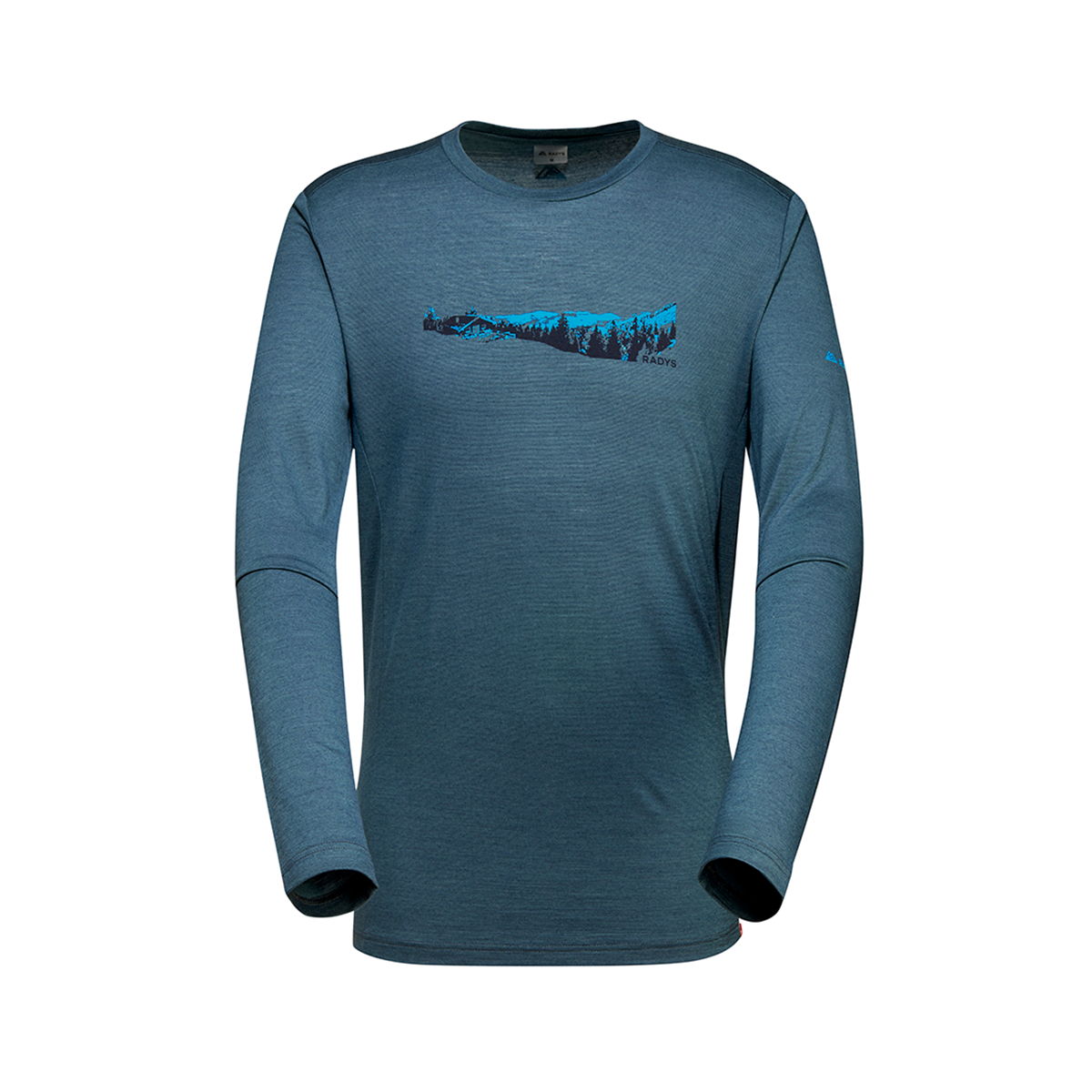 R5 Light Merino Shirt Long Men | french navy