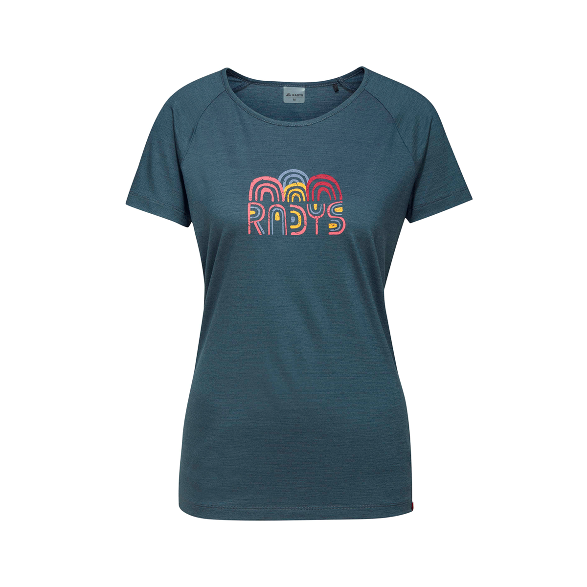 R5 Light Merino Aztec T-Shirt Women | french navy