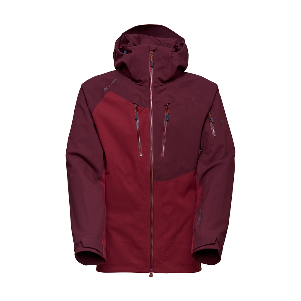 R1 Tech Jacket Men | ruby wine