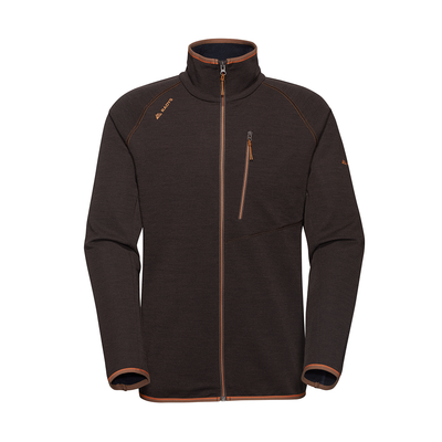 R4 Merino Fleece Jacket Men | chocolate