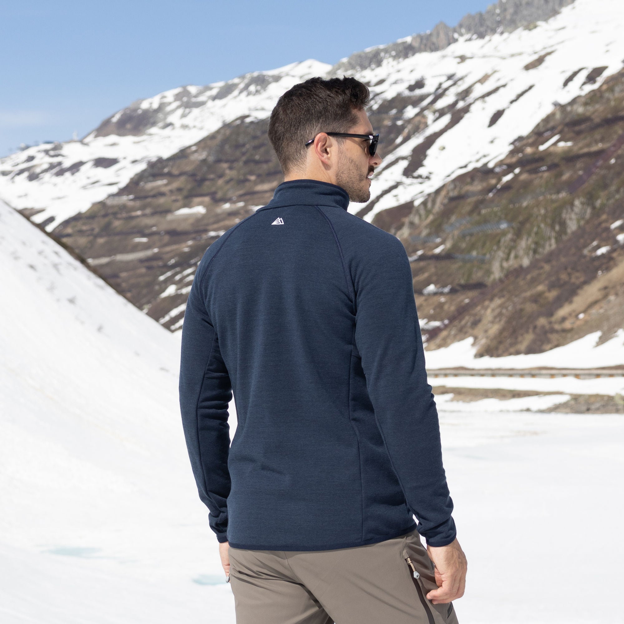 R4 Merino Fleece Jacket Men | navy