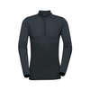 R5 Greenmint Zip Shirt Long Men | charcoal