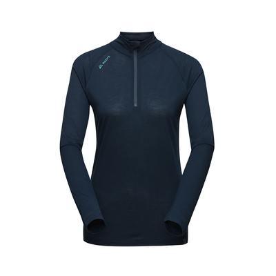 R5 Greenmint Zip Shirt Long Women | salute