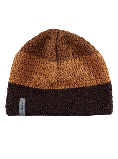 RA Tritone Beanie Unisex | chocolate