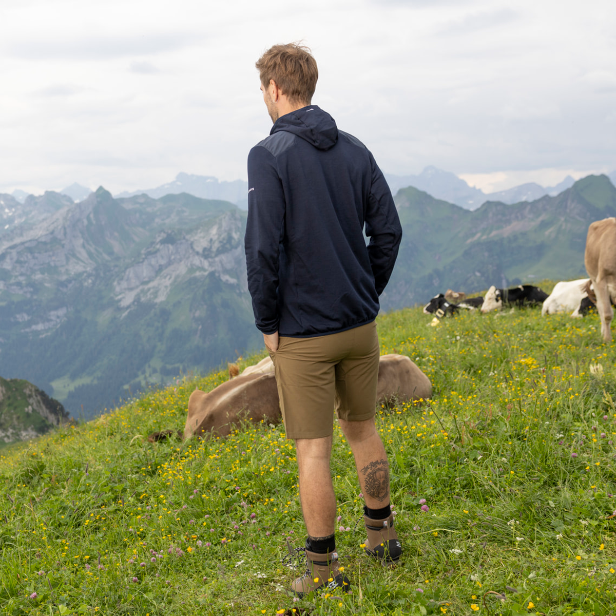 Veste R4 Alpine Windblock Homme | marine