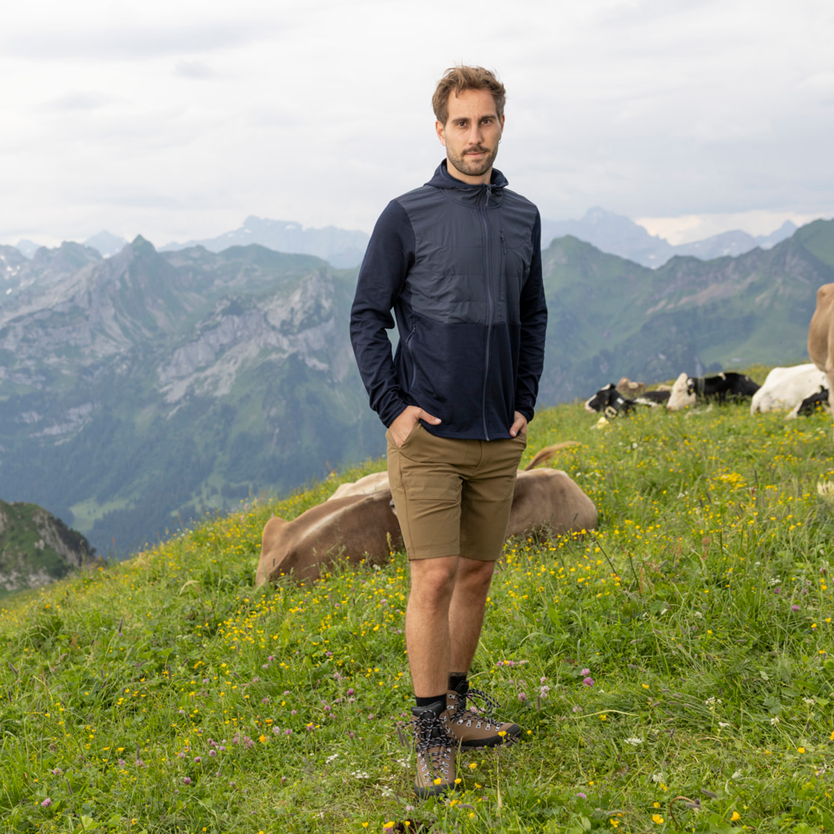 Veste R4 Alpine Windblock Homme | marine