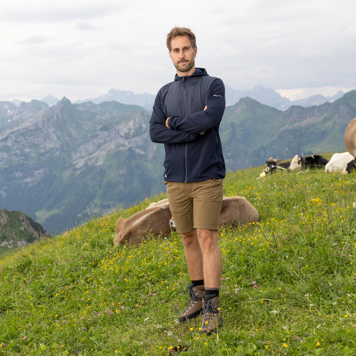 Veste R4 Alpine Windblock Homme | marine