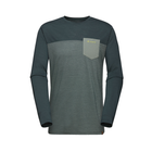 R5 Light Merino Shirt Long Men | dark forest
