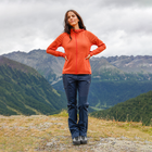 R4 Light Stretchfleece Hoody J Women | amber