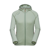 R4 Light Stretchfleece Hoody J Women | smoke green