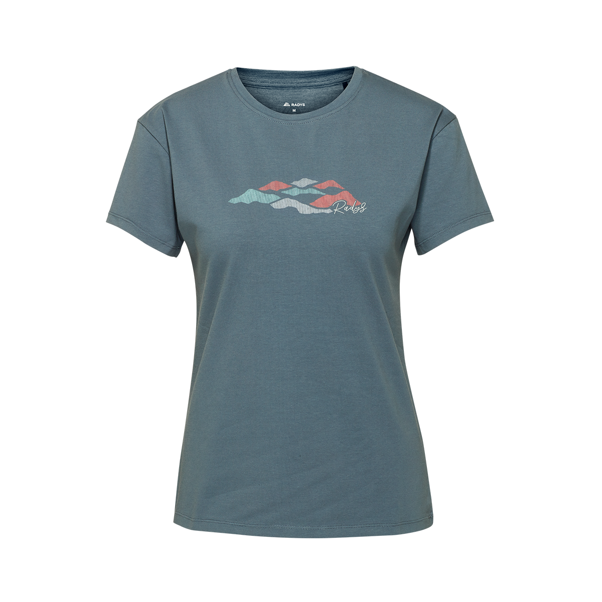 R5 Cotton Code Peaks T-Shirt Women | bering sea