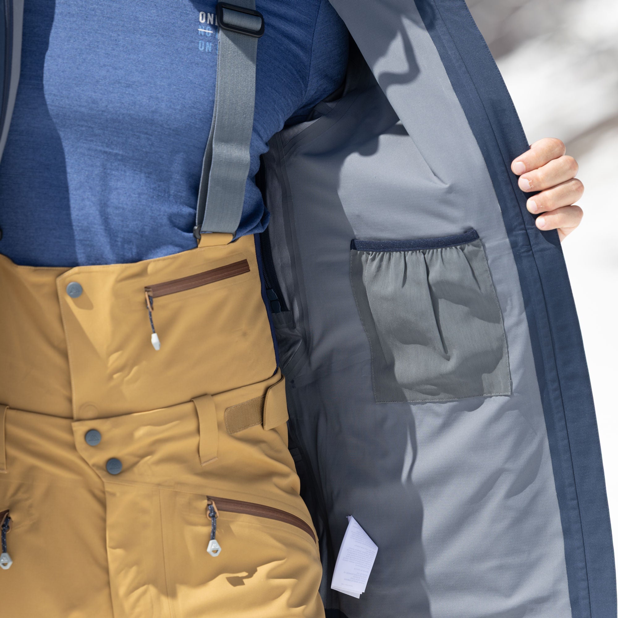 R1 Free Mountain Tech Jacket Men | navy