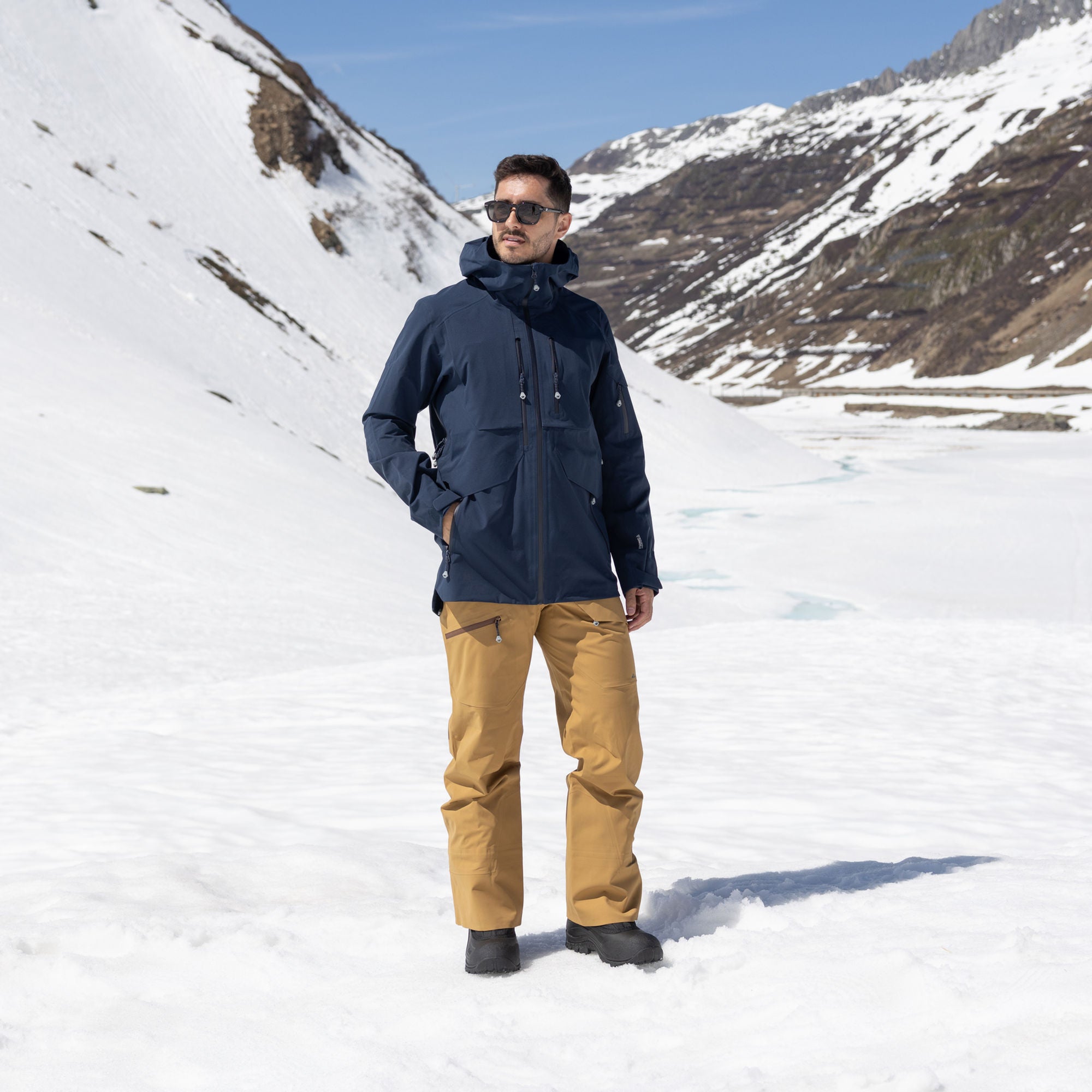 R1 Free Mountain Tech Jacket Men | navy