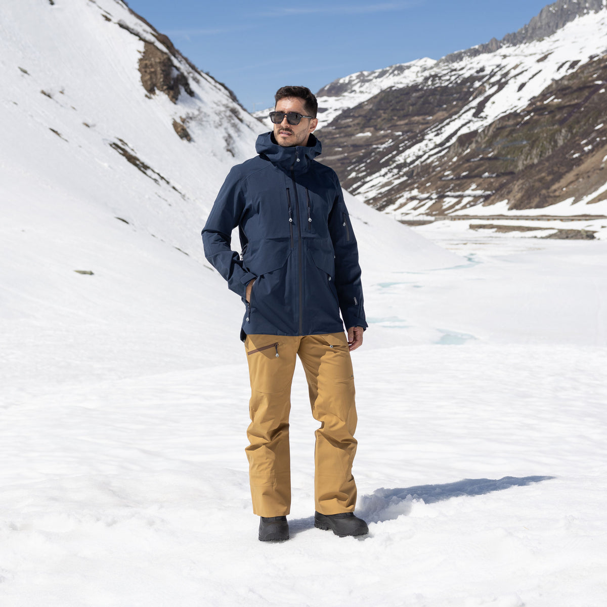 R1 Free Mountain Tech Jacket Men | navy