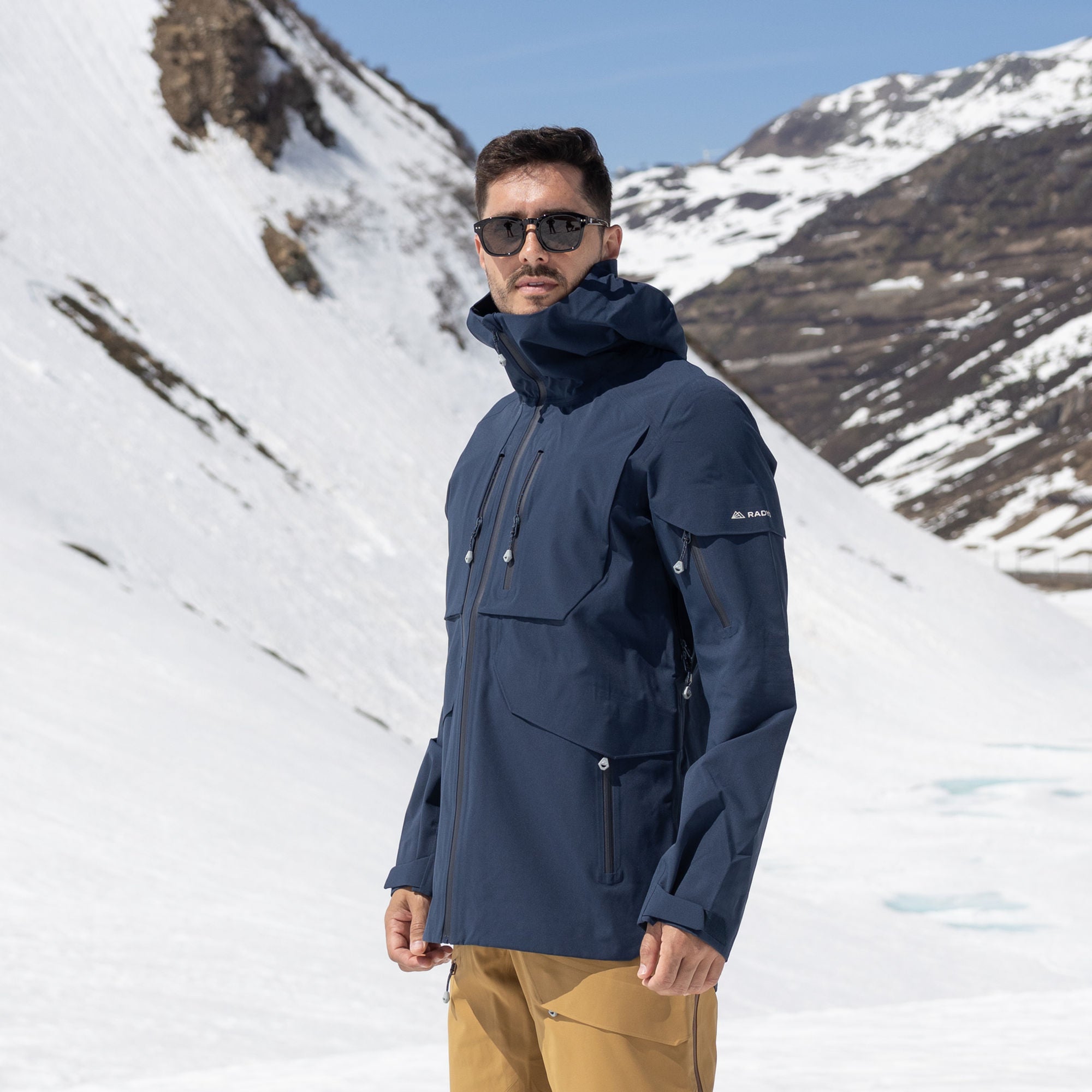 R1 Free Mountain Tech Jacket Men | navy