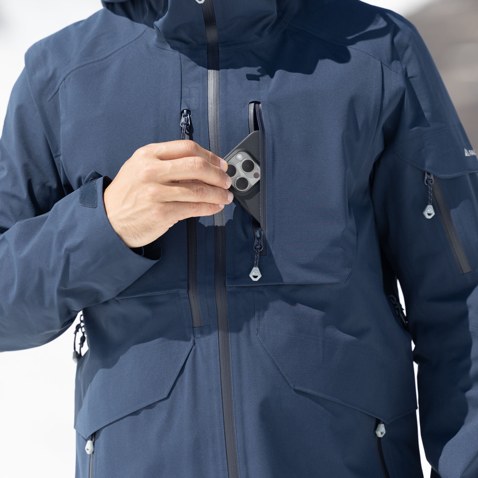 R1 Free Mountain Tech Jacket Men | navy