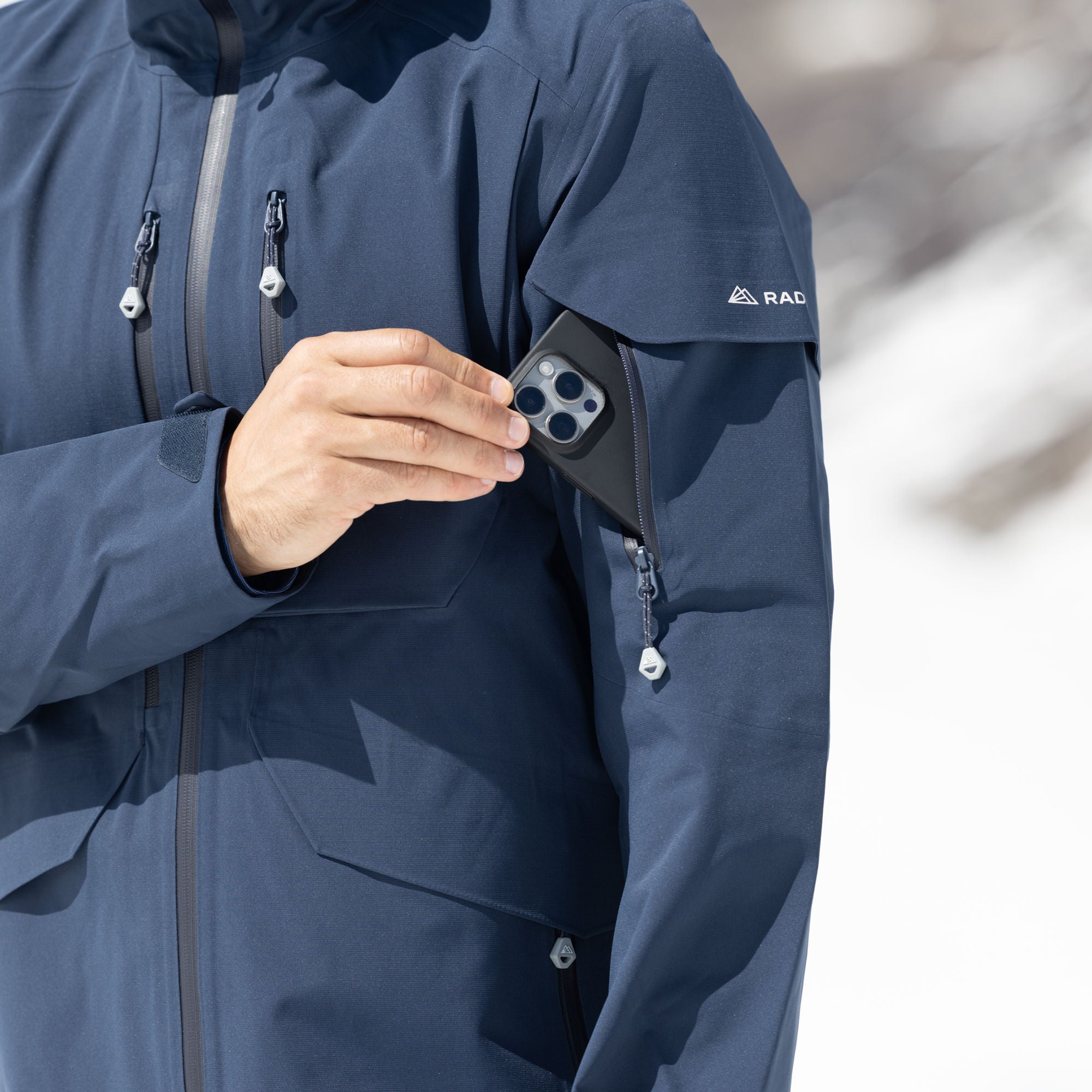 R1 Free Mountain Tech Jacket Men | navy