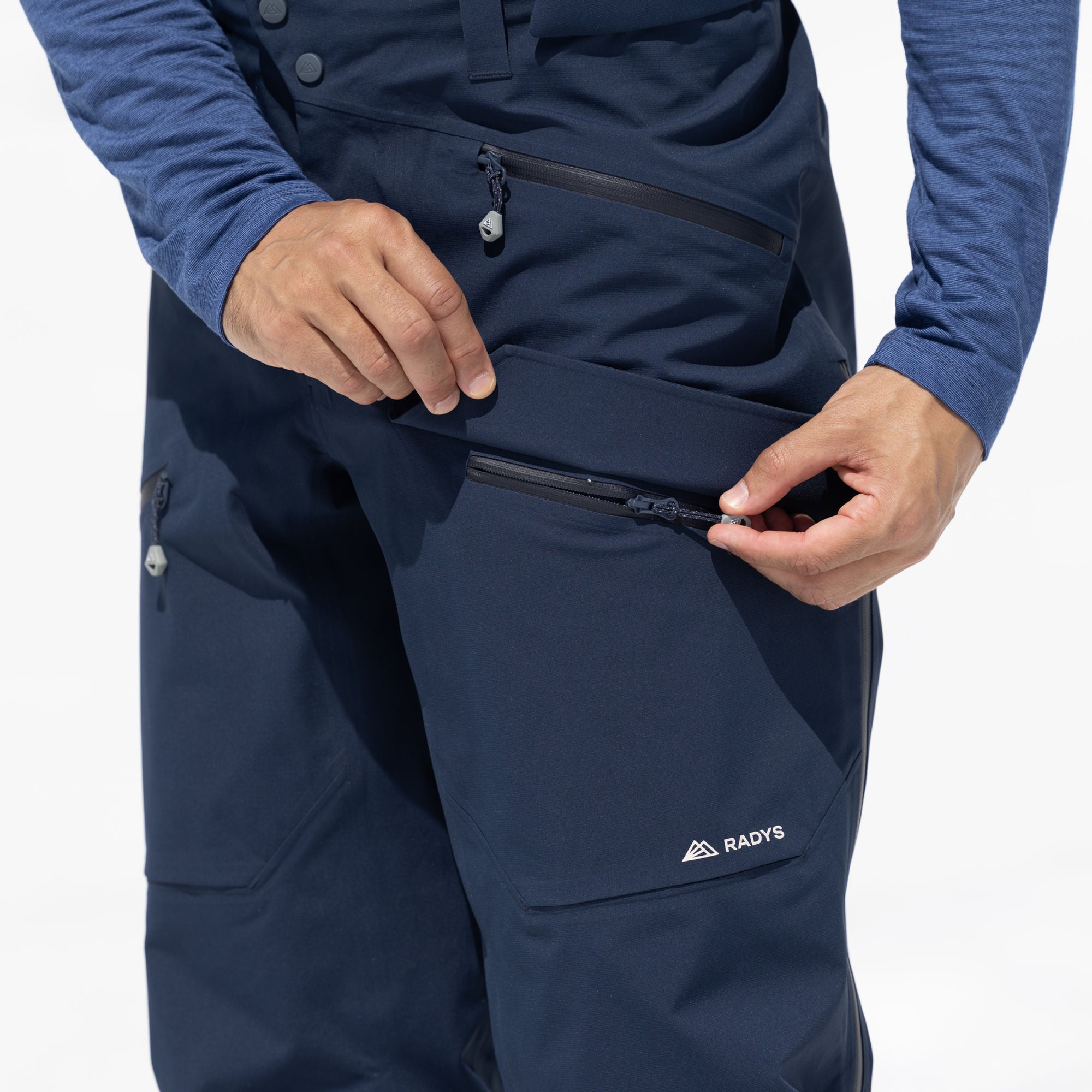 R1 Free Mountain Tech Pants Men | navy