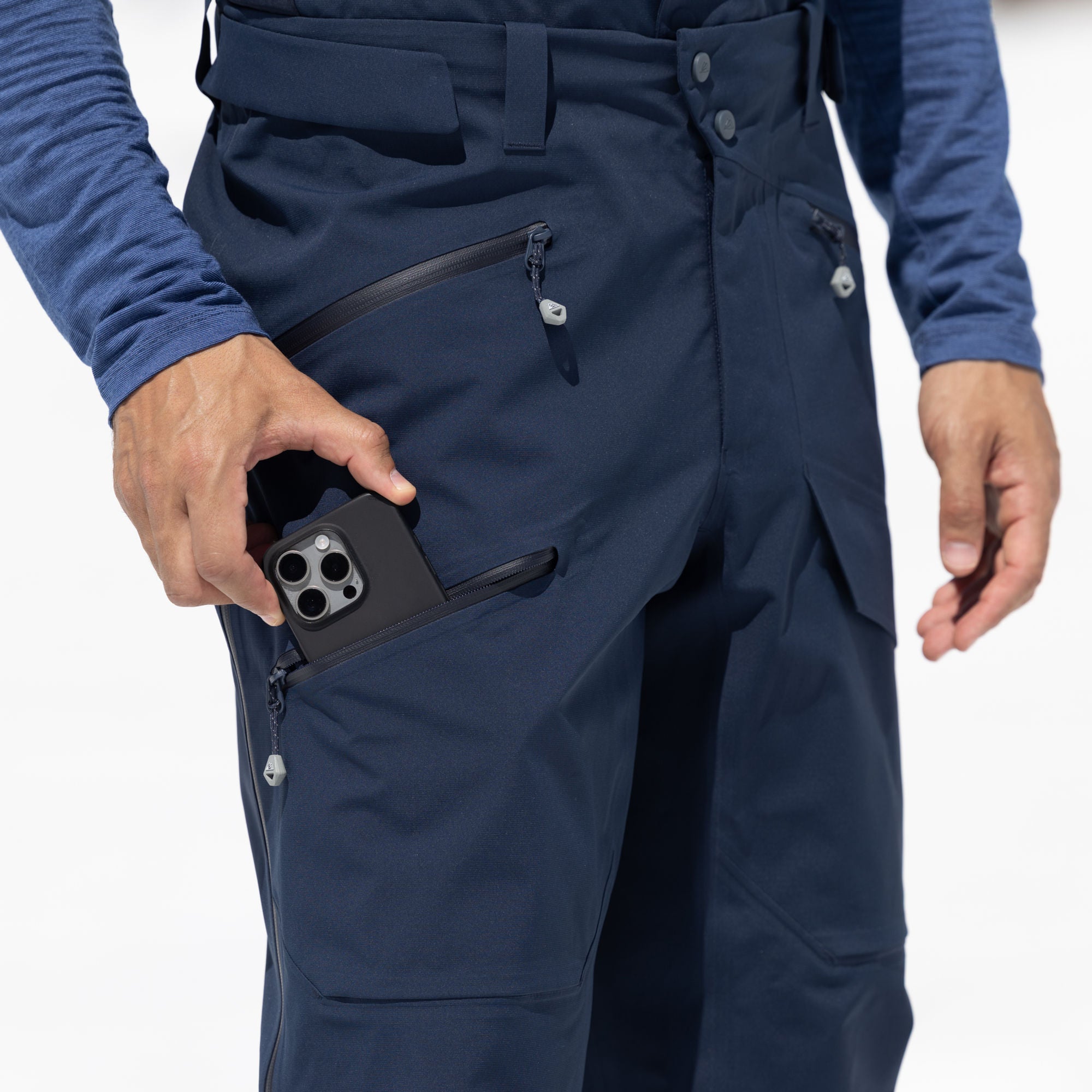 R1 Free Mountain Tech Pants Men | navy