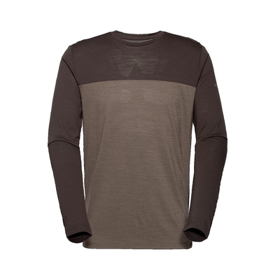 R5 Free Mountain Merino Shirt Men | chocolate