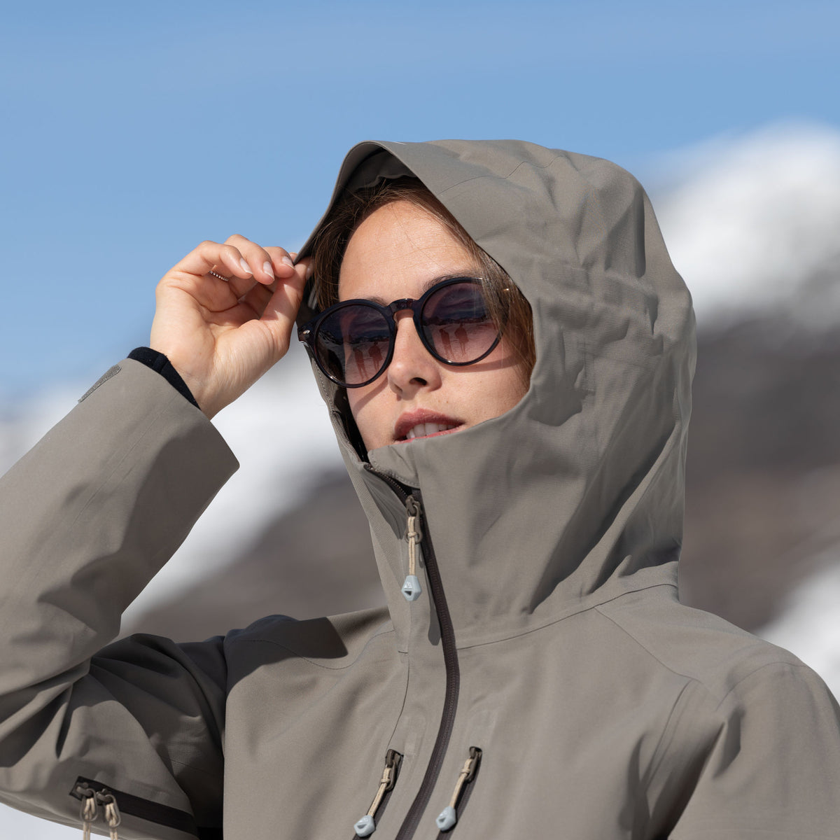 R1 Free Mountain Tech Jacket Women | ash