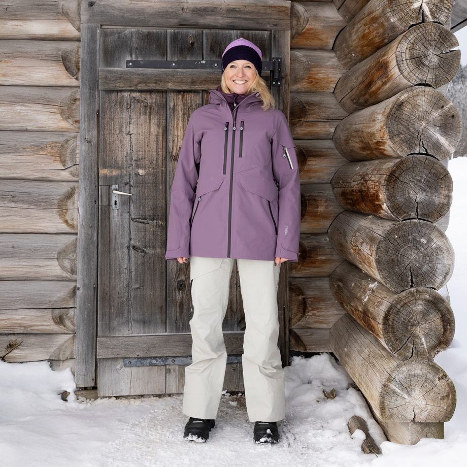 R1 Free Mountain Tech Jacket Women | plum