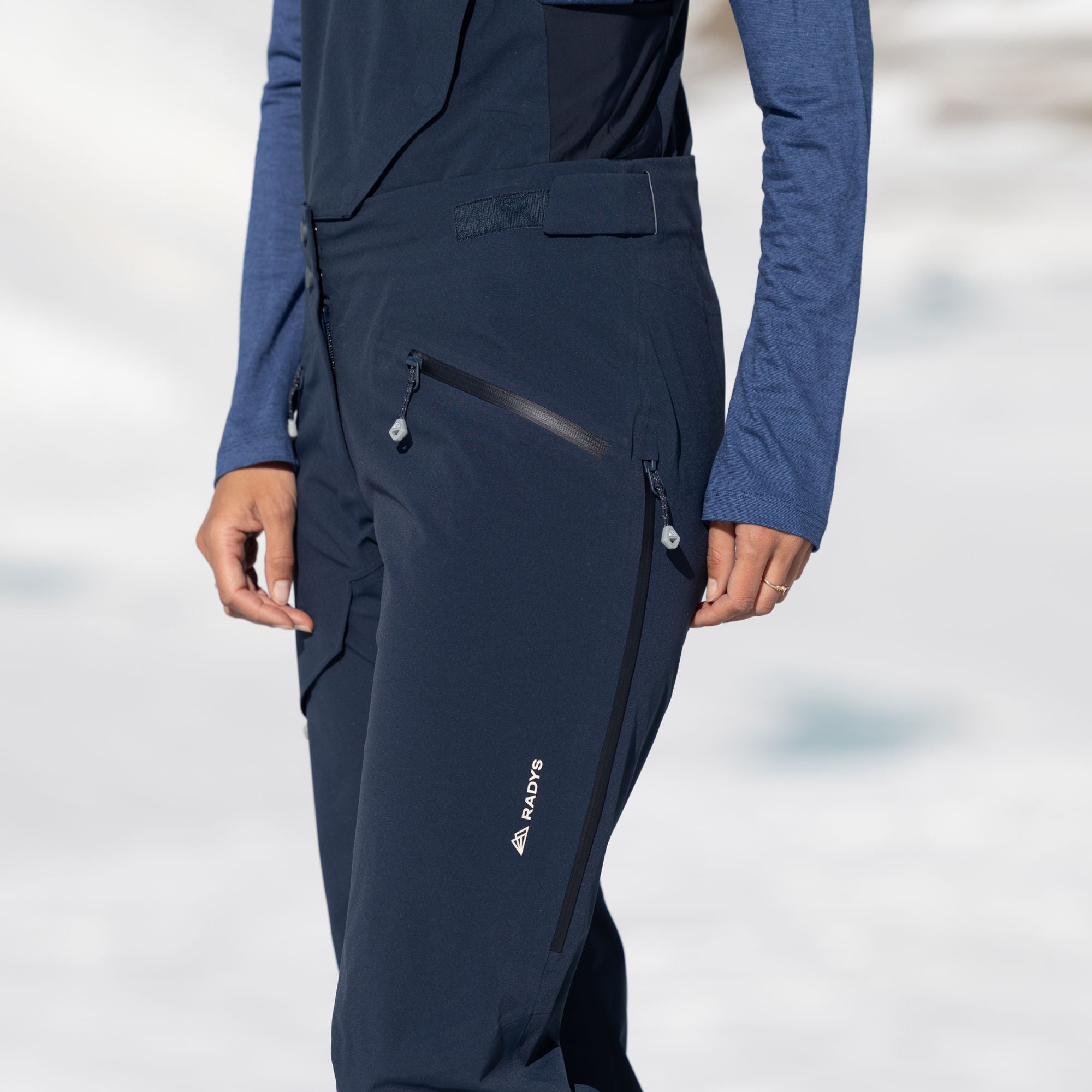 R1 Free Mountain Tech Pants Women | navy