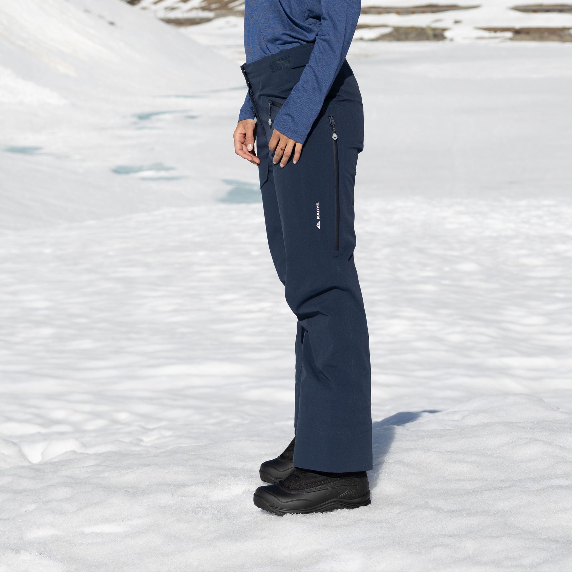 R1 Free Mountain Tech Pants Women | navy