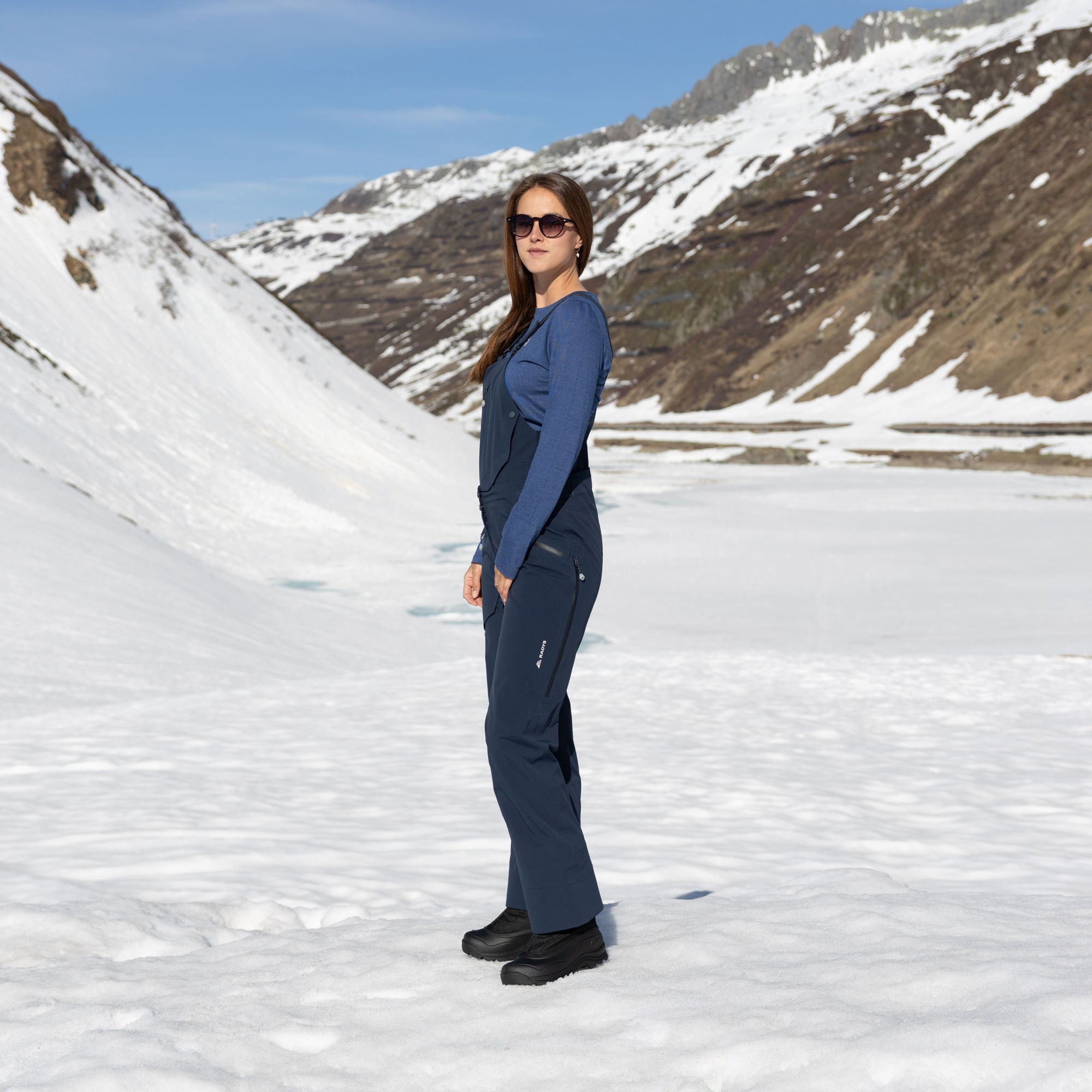 R1 Free Mountain Tech Pants Women | navy