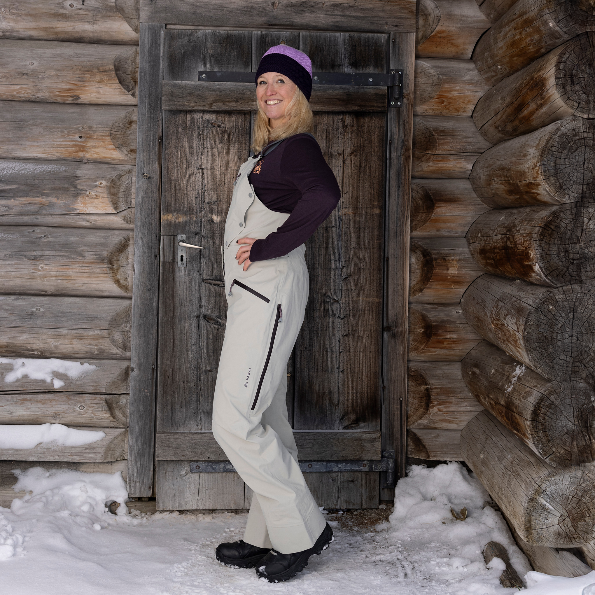 R5 Free Mountain Merino Shirt Women | plum