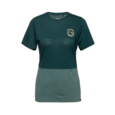 R5 Free Mountain Merino T-Shirt Women | pine
