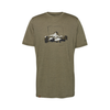 R5 Light Merino Peak Format T Men | clay
