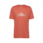 R5 Light Merino Peak Format T Men | terracotta