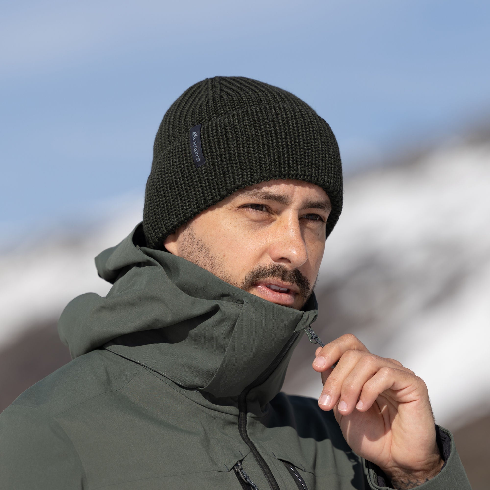 RA Free Mountain Beanie Women | thyme leaves