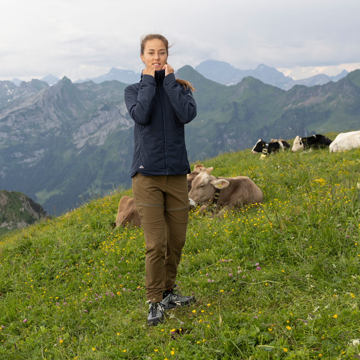 R2 Hiking Softshell Jacket Women | navy