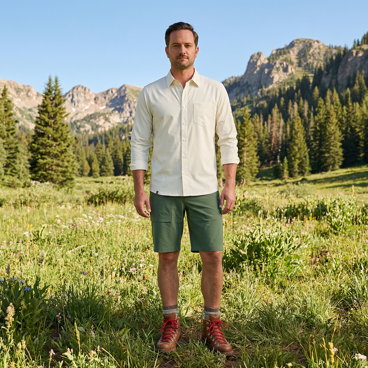 R5 Fusion Shirt Long Men | blanc de blanc