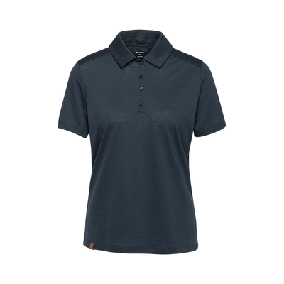 R5 Light Merino Polo Women | Navy