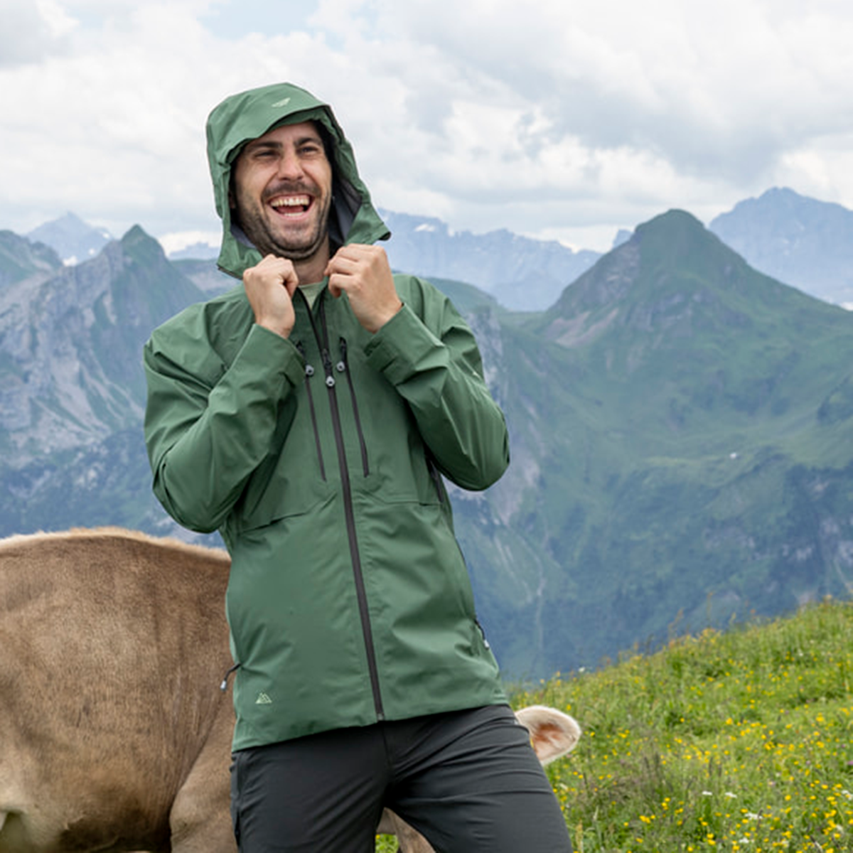 R1 Alpine Tech Jacket Men | elm green