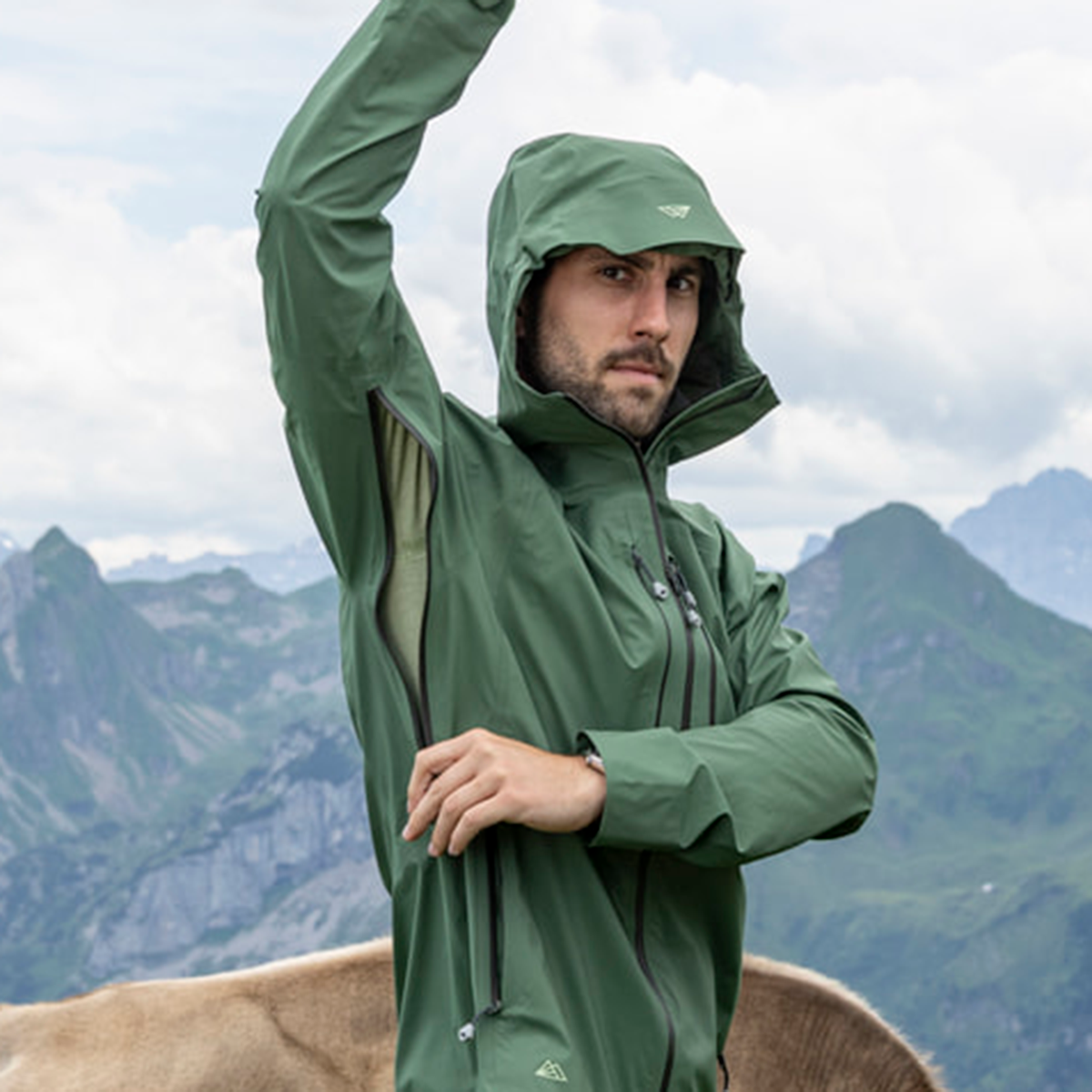R1 Alpine Tech Jacket Men | elm green