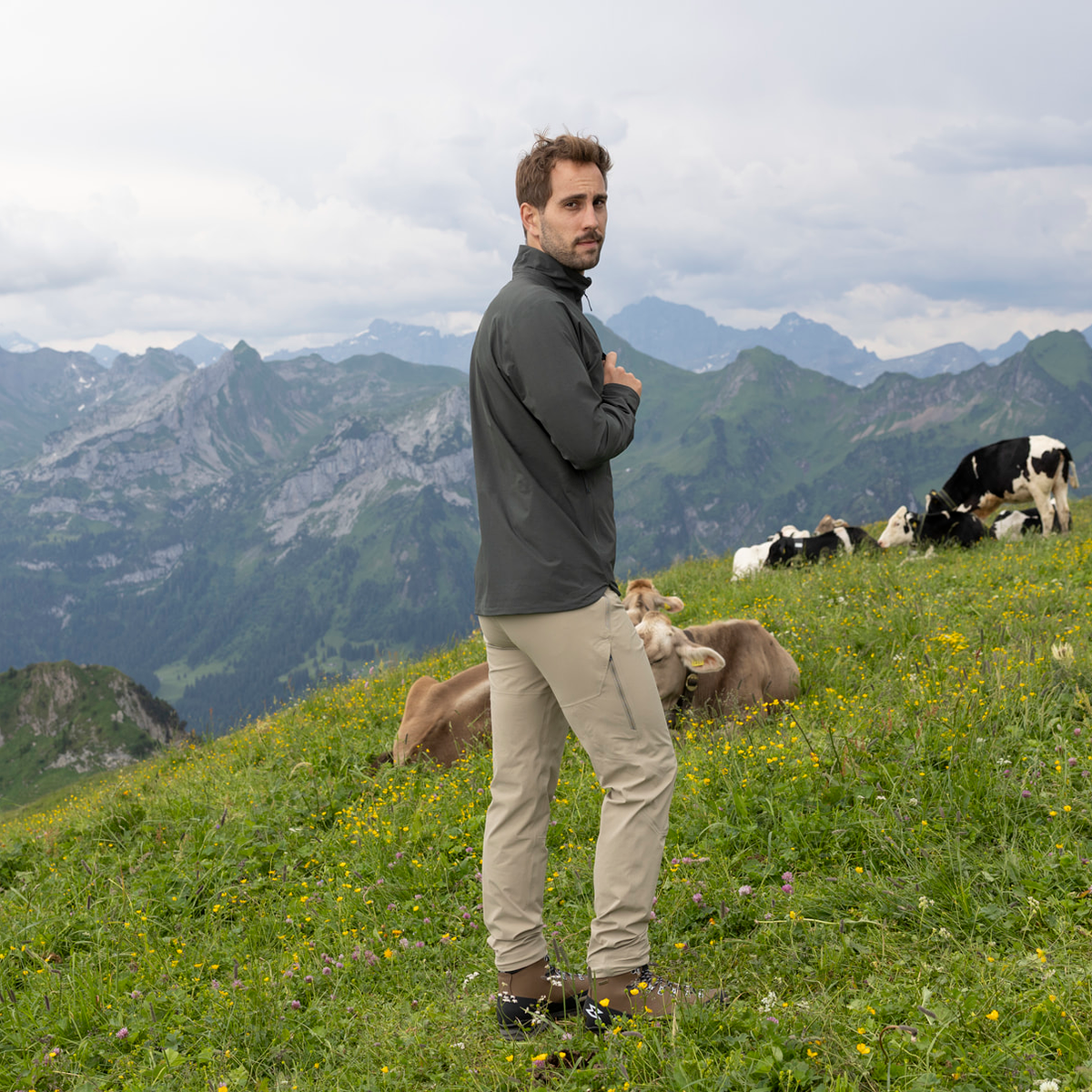 Veste Softshell R2 pour homme | feuille de thym