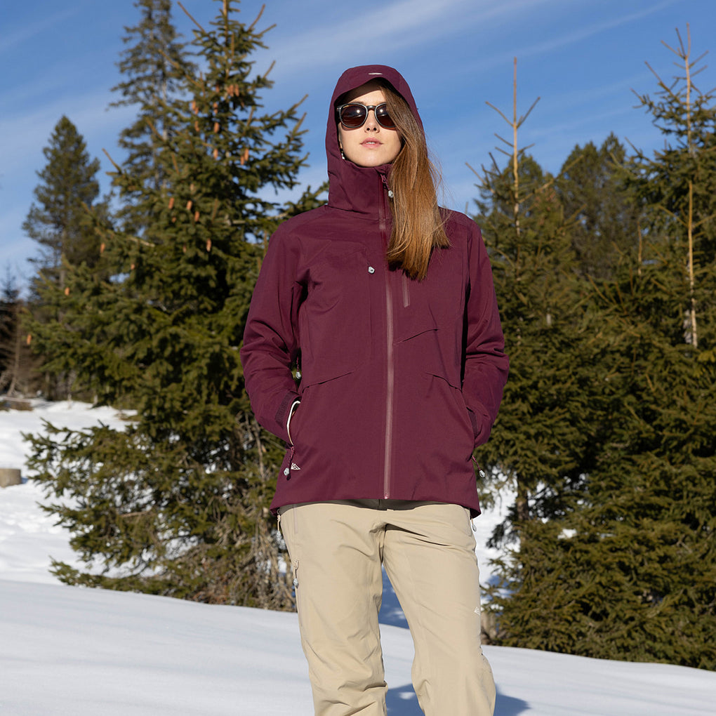 R1 Insulated Tech Jacket Women | mahogany