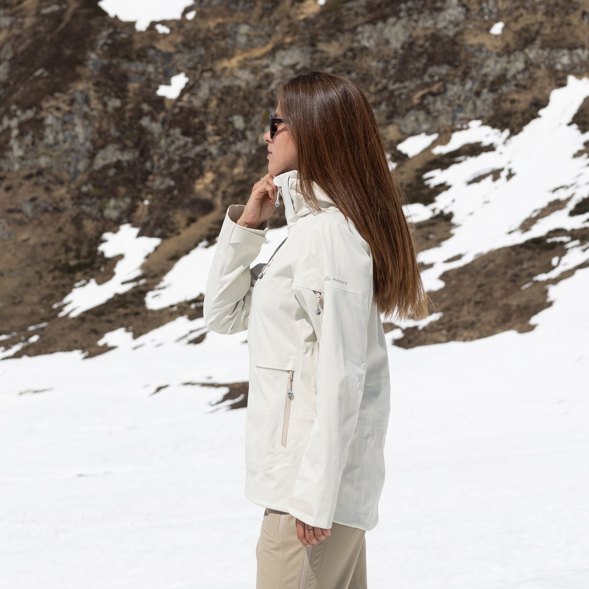 R1 Tech Jacket Women | pearl
