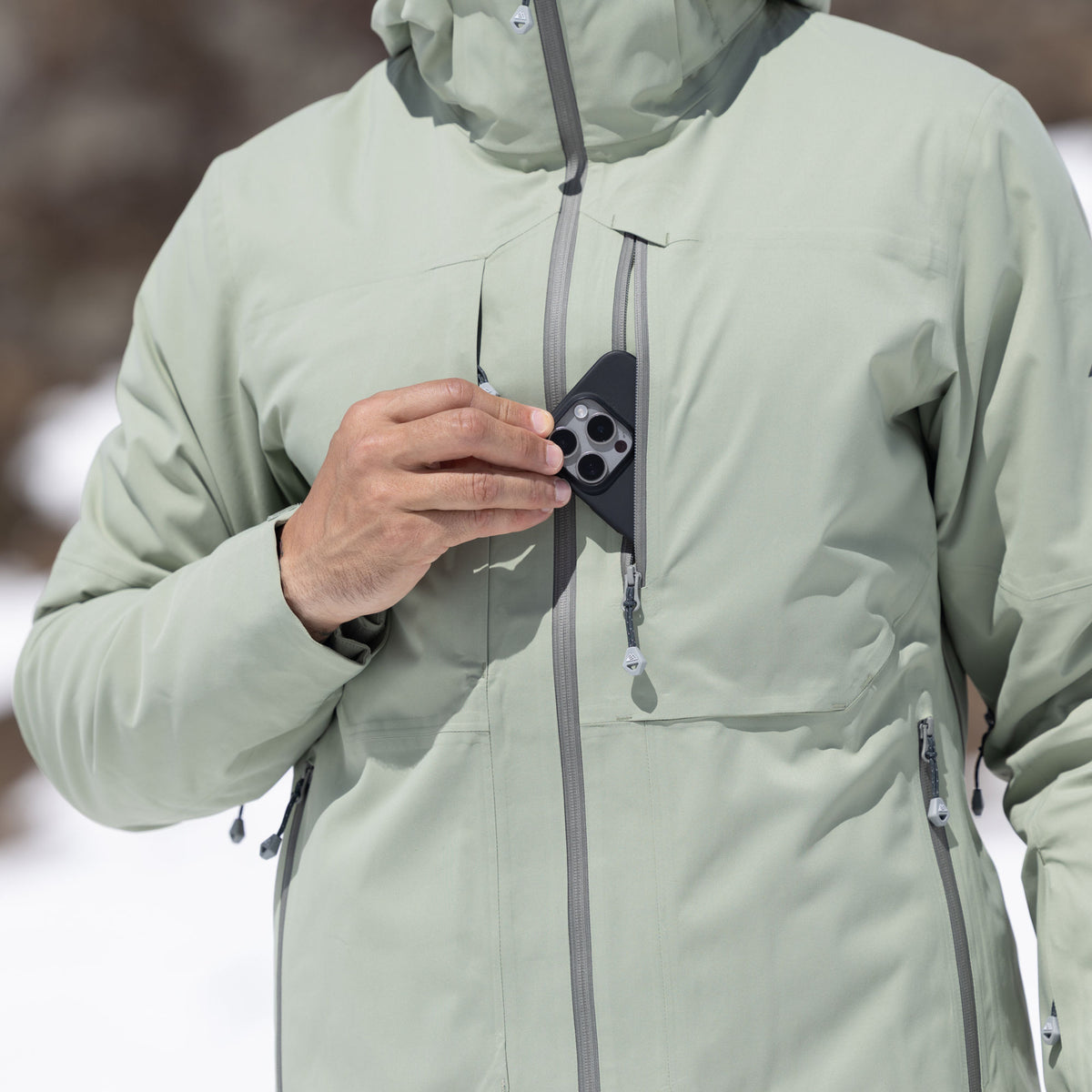 R1 Insulated  Tech Jacket Men | Artichoke