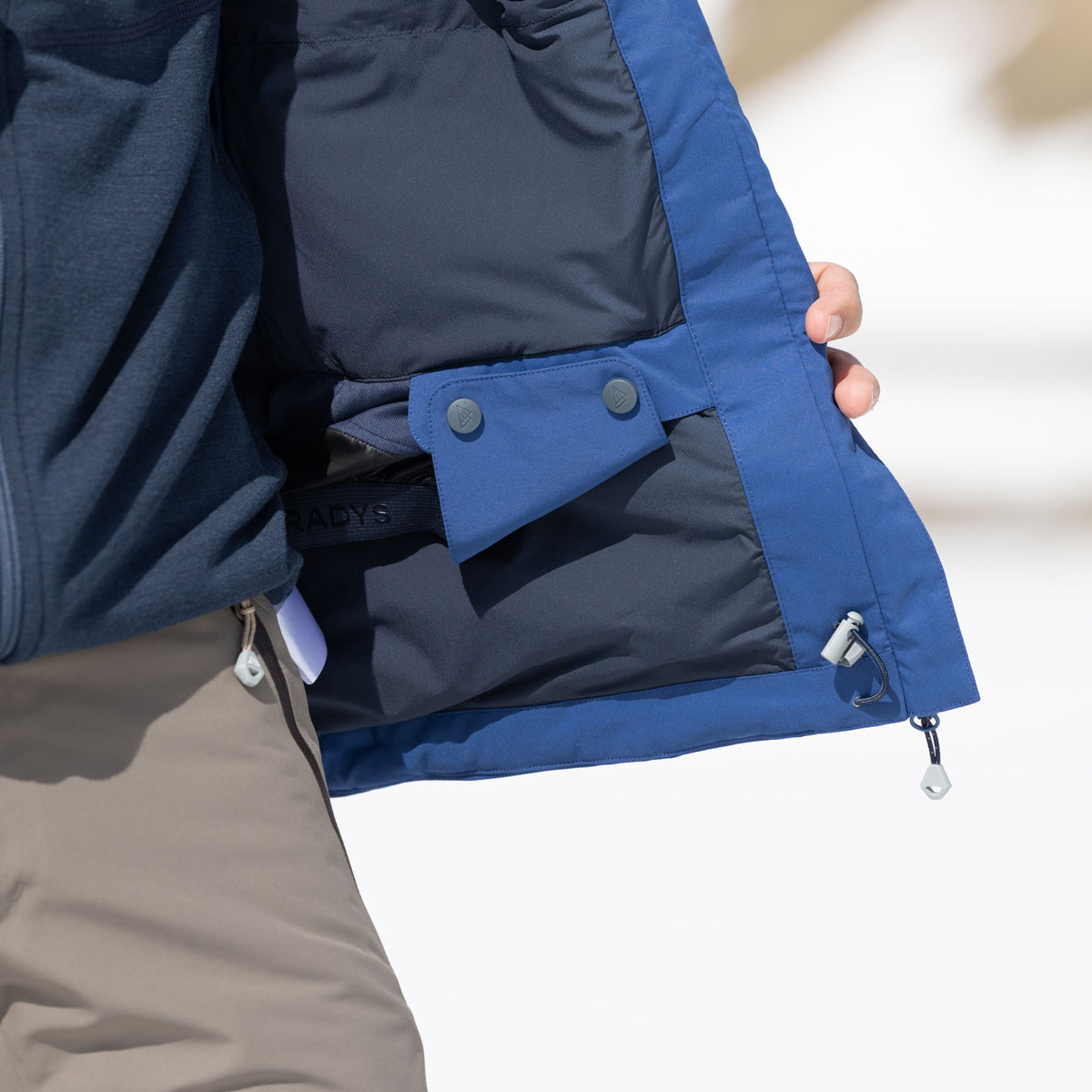 R1 Insulated  Tech Jacket Men | yale blue