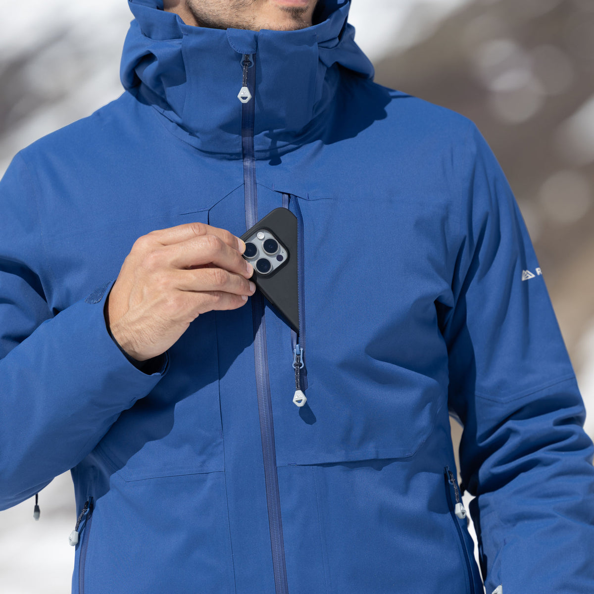 R1 Insulated  Tech Jacket Men | yale blue